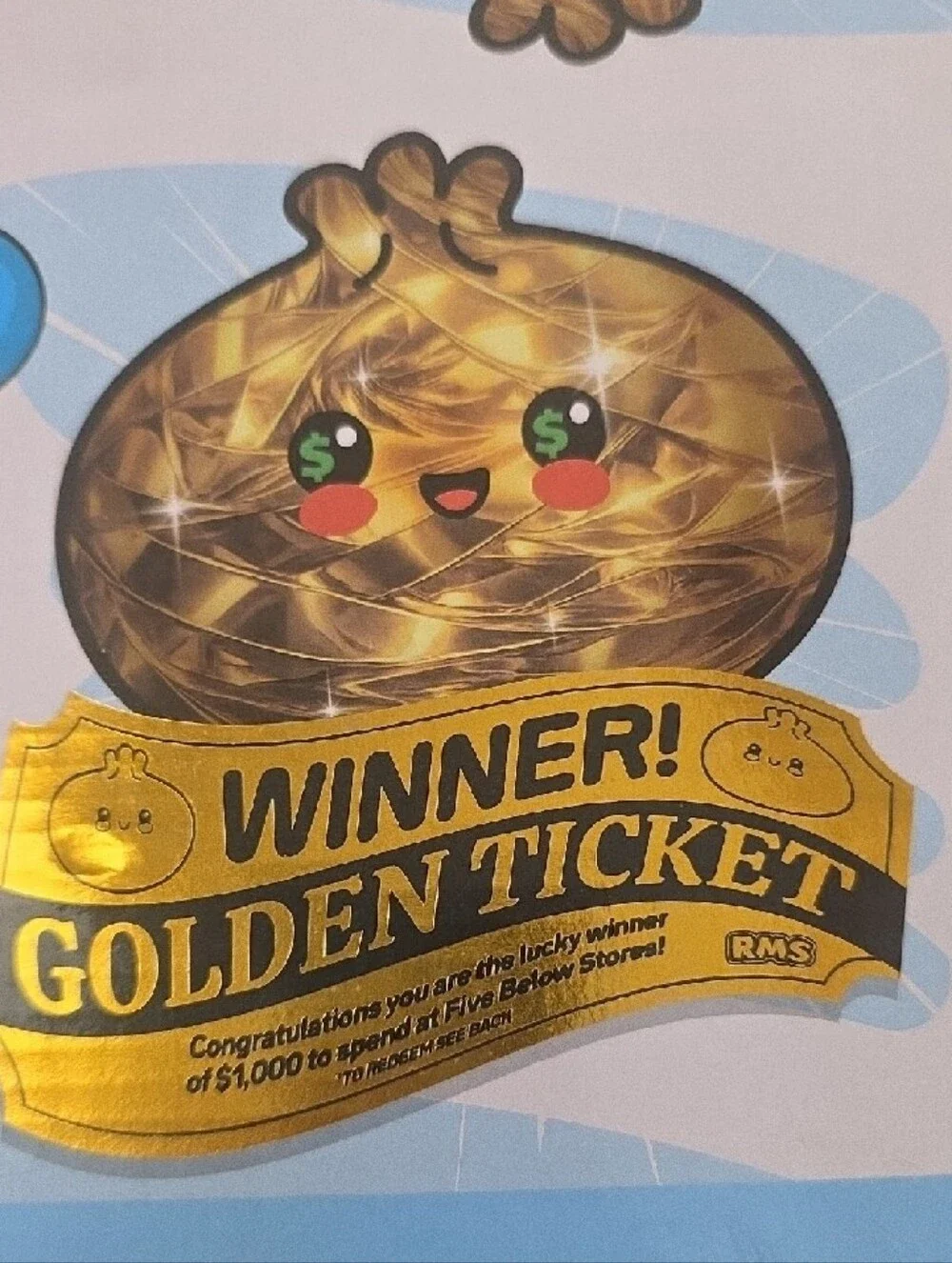 Mystery Dumpling Gold Glitter - Golden Ticket Edition